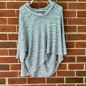Red Haute Heather Gray Knit sweater